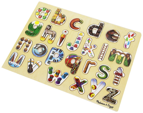 Wholesale Melissa Doug Alphabet Art Wooden Alphabet Puzzle